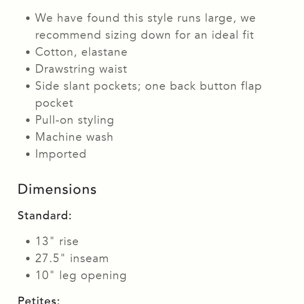 🐝  Maeve for Anthropologie Bee track pants NWT sz S 🐝 - Picture 7 of 7